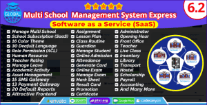 Global – Multi School Management System Express