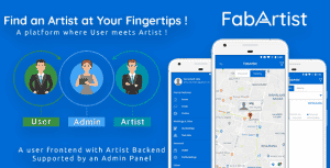 Hire for Work – Fab Artist Android | 2 Apps | Customer App + Artist App + Admin Panel | Freelancer