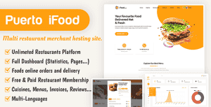 iFood – multi restaurant merchant hosting site SAAS