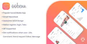 oobenn Instagram Style Social Networking Android App