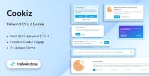 Tailwind CSS 3 Cookie – Cookiz