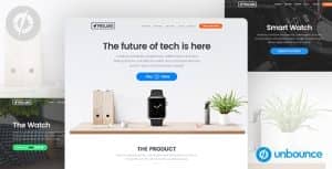 Unbounce Product landing Page Template – Proland