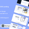Evea – Django 5 Landing Page Template