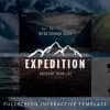 Expedition Fullscreen Interactive Template