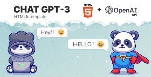 AI Chat GPT OpenAI HTML 5 – GPT 4o and GPT4 mini ready