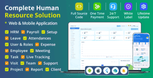 HRM – Ultimate HR System App with Admin Panel