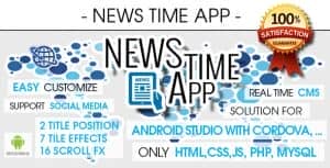 News App With CMS & Push Notifications – Android