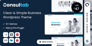 Consultab – Consulting Business & Finance WordPress Theme