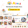 AforApple – Kids School Education & Online Courses Shopify Theme