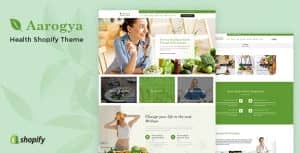 Aarogya | Healthcare Nutrition and Wellness Shopify Theme