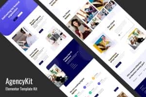 AgencyKit – Portfolio Elementor Template Kit