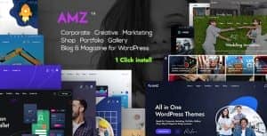 AMZ – All in One Creative WordPress Theme