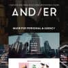 Andier – Responsive One & Multi Page Portfolio Theme