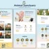 Animal Sanctuary – Non-Profit Template Kit