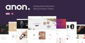 Anon – Multipurpose Elementor WooCommerce Themes