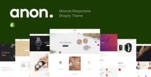 Anon – Minimal Responsive Shopify Theme