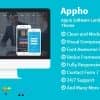 Appho – App & Software Landing Page WordPress Theme