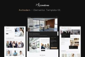 Archodern – Interior & Architecture Elementor Template Kit