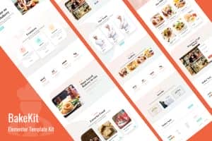 Bakekit – Food and Cake Elementor Template