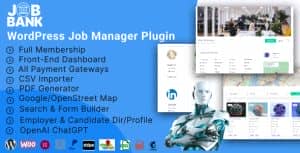 JobBank – WordPress Job manager plugin