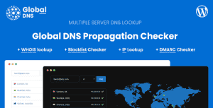 Global DNS – DNS Propagation Checker – WHOIS Lookup – WP