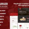 King Burger – Restaurant Food Ordering website with Ingredients In Laravel
