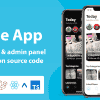 News Mobile Application with Admin Panel | React Native & PHP Laravel 9.0