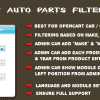 Opencart Vehicle Parts Finder – Make/Model/Year