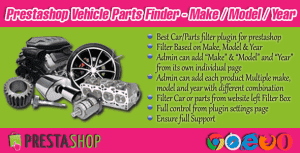 Prestashop Vehicle Parts Finder – Make/Model/Year