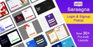 Saraggna | WooCommerce Login – Registration Popup Plugin