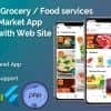 Single Market Grocery/Food/Pharmacy (Android+iOS+Admin Panel) Full App Solution with Web Site
