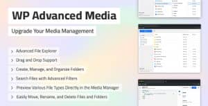 WP Advanced Media – Powerful File Management for WordPress