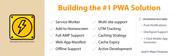 PWA for WP & AMP pro