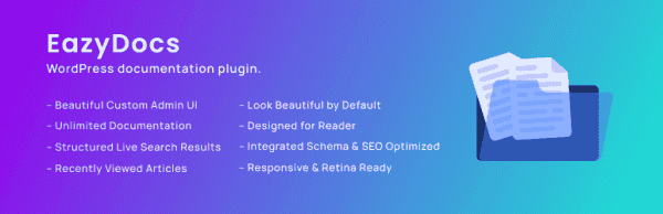 EazyDocs – Most Powerful Knowledge base, wiki, Documentation Builder Plugin pro