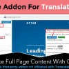 Automatic Translate Addon For TranslatePress pro