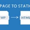 Export WP Page to Static HTML/CSS pro