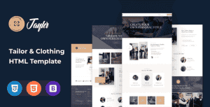 Tayler – Tailor & Clothing HTML Template