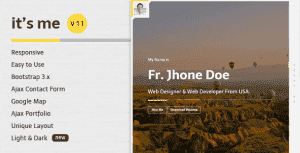 It’s Me – Personal Resume and Portfolio