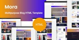 Mora – Blog HTML Template