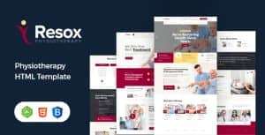 Resox – Physiotherapy HTML Template