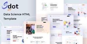 Sdot – Data Science HTML Template