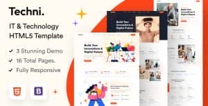 Techni – IT & Technology HTML5 Template