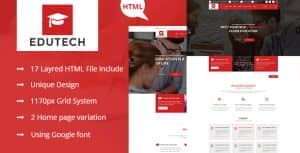 EDUTECH – Education, Course, Event & University Template