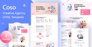 Coso – Creative Agency HTML Template