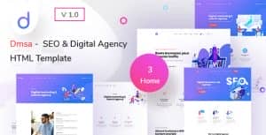 Dmsa – SEO & Digital Agency HTML Template