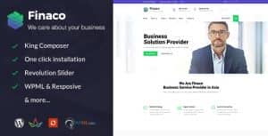 Finaco – Consulting & Business WordPress Theme
