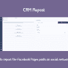 CRM Repost – share automatically your Facebook Pages posts to multiple social networks
