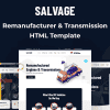 Salvage – Remanufacturer HTML Template
