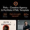 Potu – Creative Agency & Portfolio HTML Template