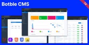 Botble – Laravel CMS, CRUD generator, Modular & Theme system, Role permissions, Multilingual blog